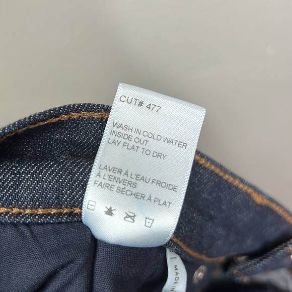 NWOT BLDWN Brie Denim Shorts High Rise Jean Dark Wash 29 - Picture 5 of 5